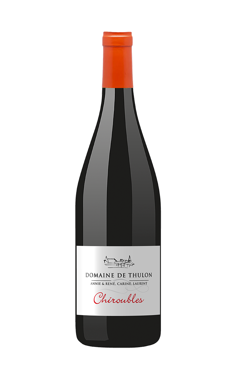 Domaine de Thulon Chiroubles vins rouge photographie bouteille
