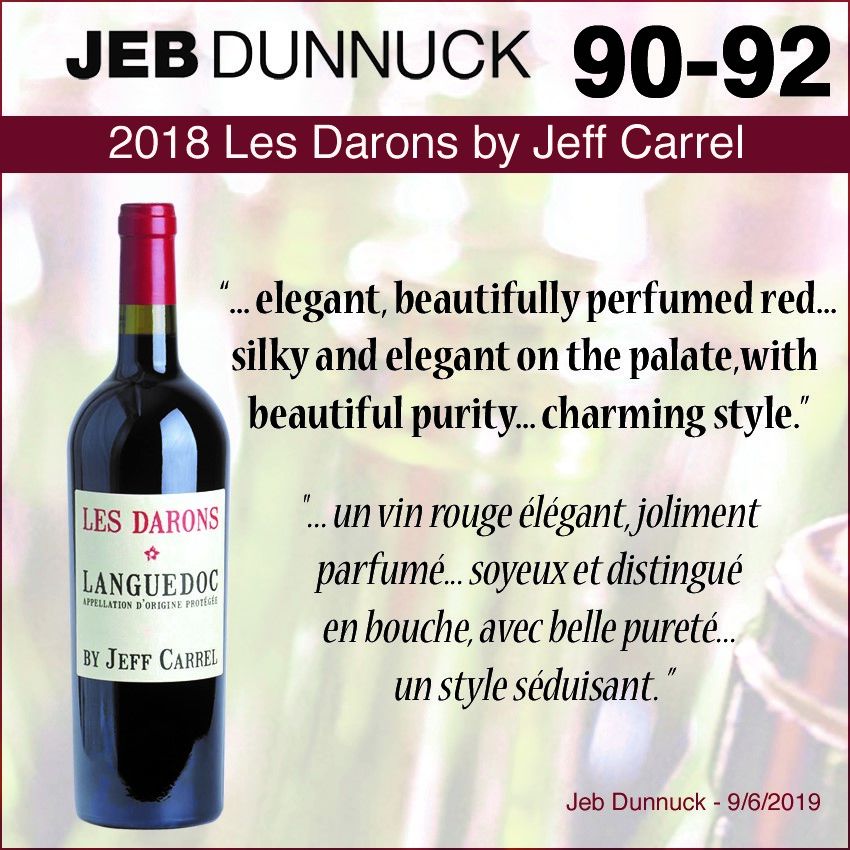 Robert Parker note Les Darons 2018