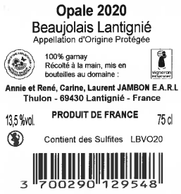 OPALE DOMAINE DE THULON