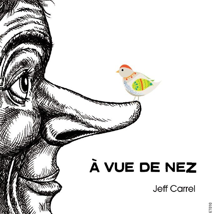 A vue de nez  vin rouge sans soufre by Jeff Carrel Etiquette