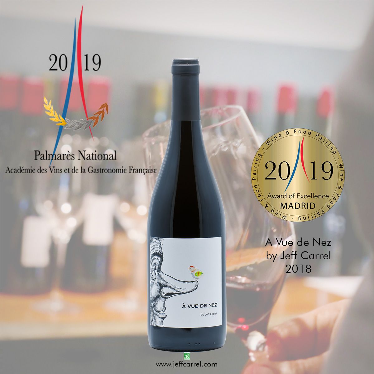 A vue de nez by jeff carrel robert Parker