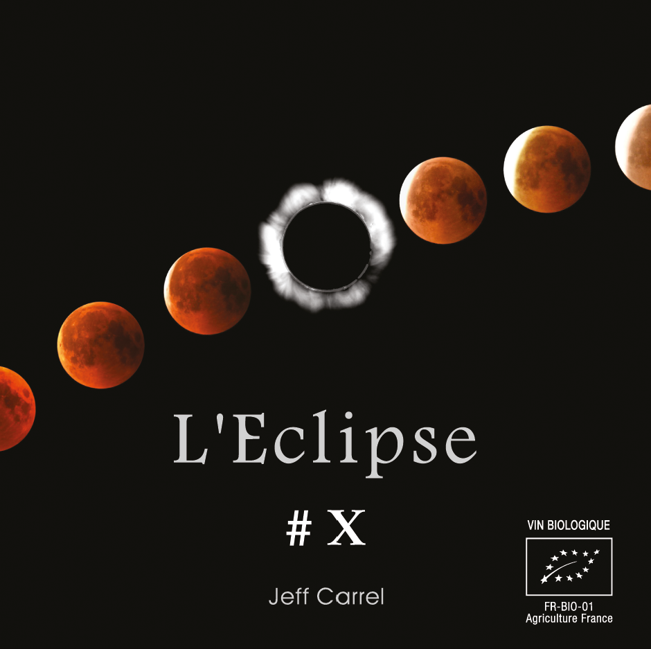 L'Eclipse vin rouge by Jeff Carrel Etiquette