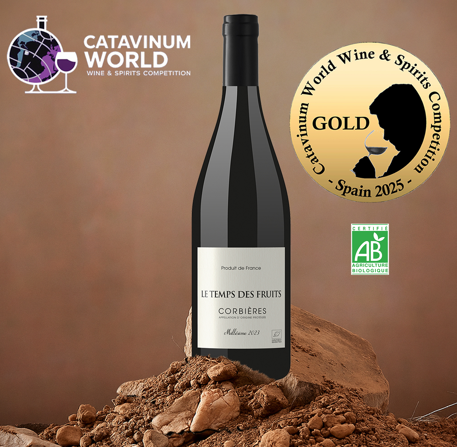 CATAVINUM WORLD WINE & SPIRITS COMPETITION 2025 GOLD MEDAL