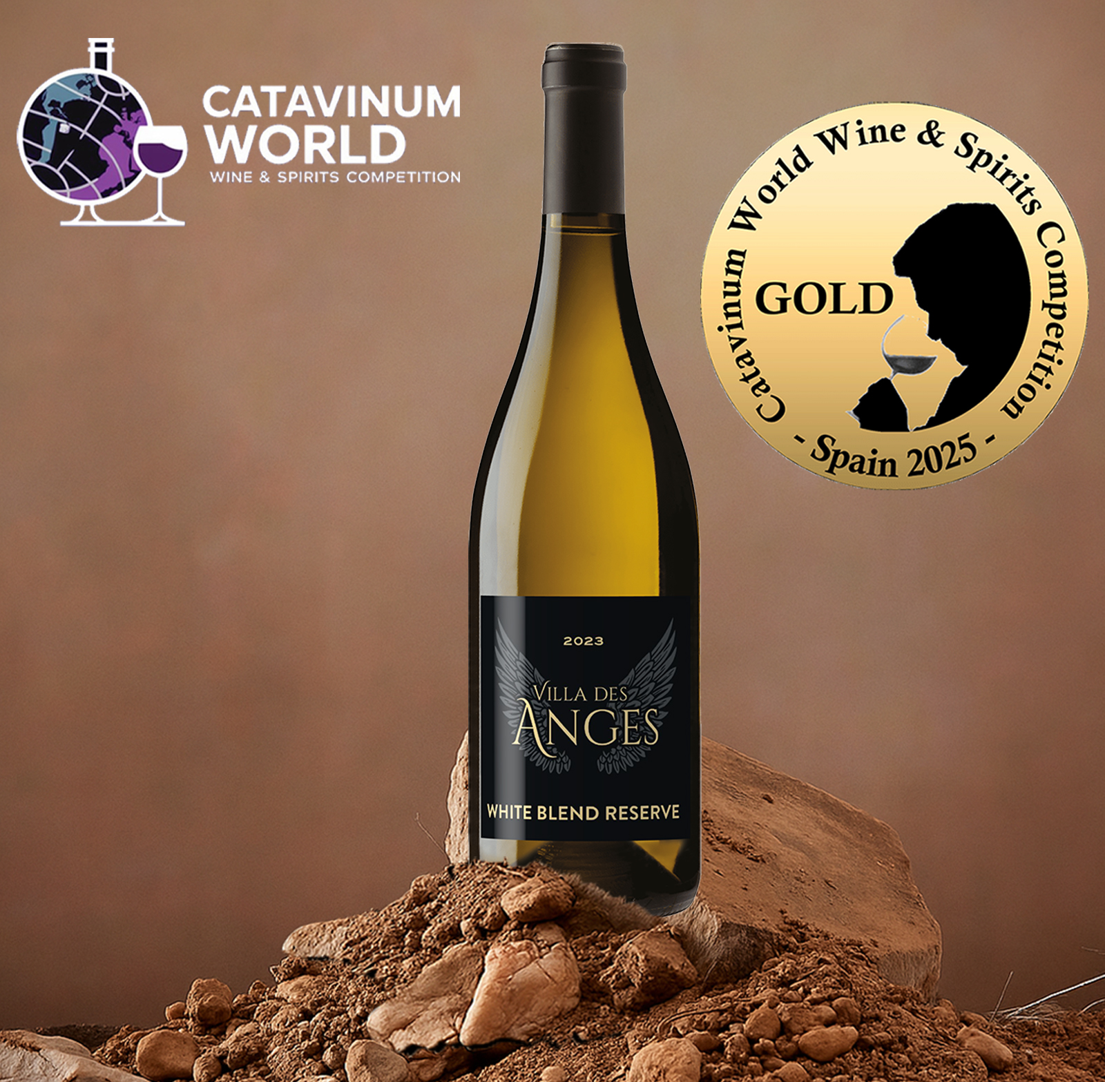 CATAVINUM WORLD WINE & SPIRITS COMPETITION 2025 MEDAILEL D'OR