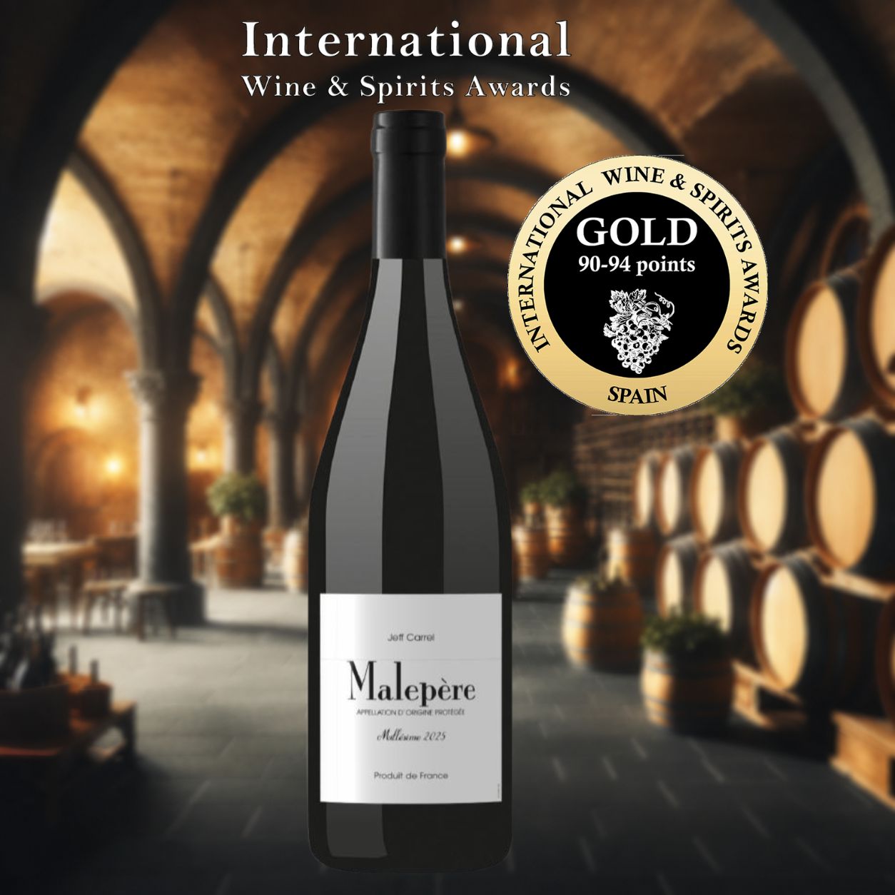 International Wine & Spirit Awards 2026 : Médaille d'Or