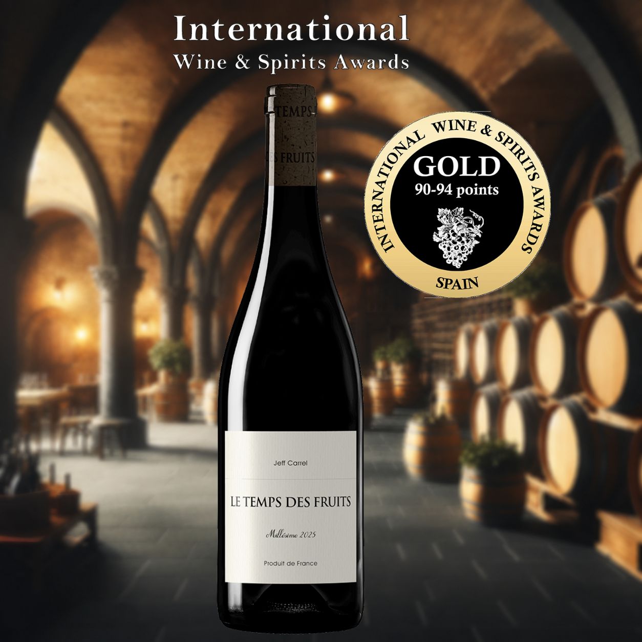 INTERNATIONAL WINE & SPIRIT AWARDS OR-GOLD