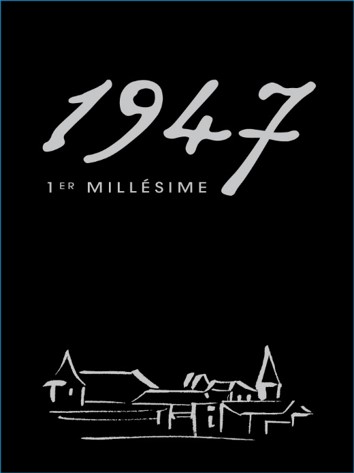 1947 etiquette DOMAINE DE THULON