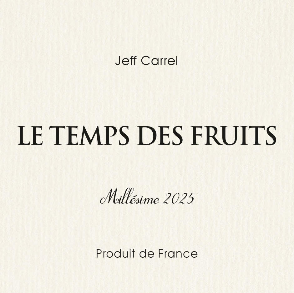 la bette vin Rouge by Jeff Carrel Etiquette