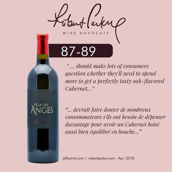 Villa des anges reserve récompenses Gilbert Gaillard