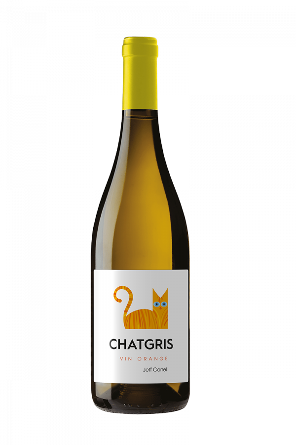 Chat Gris Vin ORANGE by Jeff Carrel