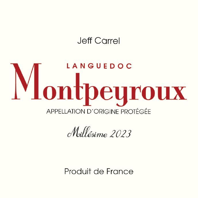 la bette vin Rouge by Jeff Carrel Etiquette