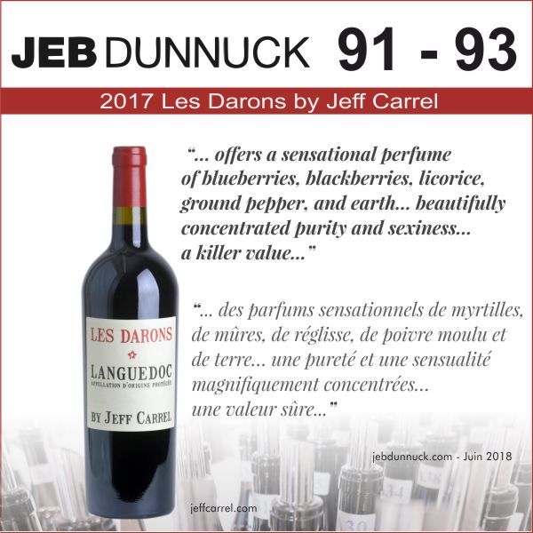 2018 Jeb Dunnuck note Les Darons 2017