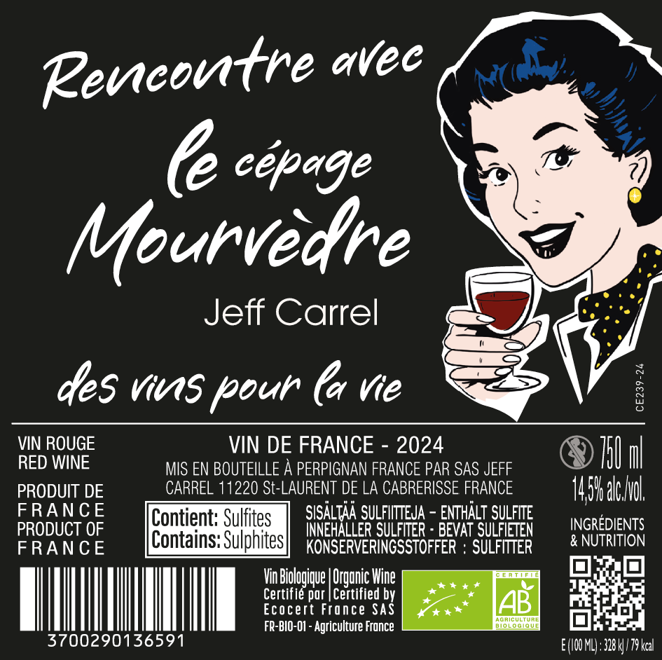 a vue de nez vin bio POINT DE VUE vin blanc by Jeff Carrel Etiquette