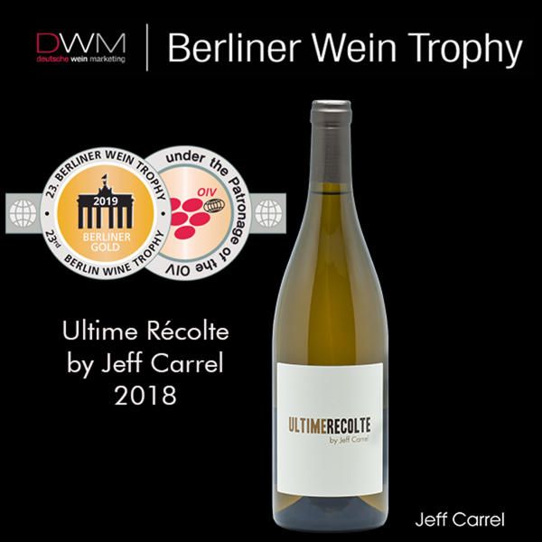 Ultime récolte médaille d'or berliner wine trophy