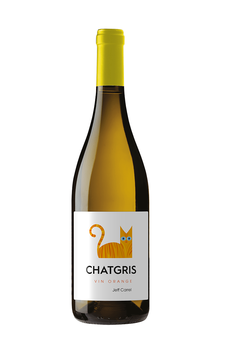 Chat Gris Vin ORANGE by Jeff Carrel