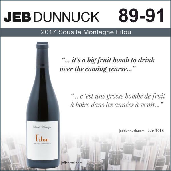 Jeb Dunnuck note Fitou SLM