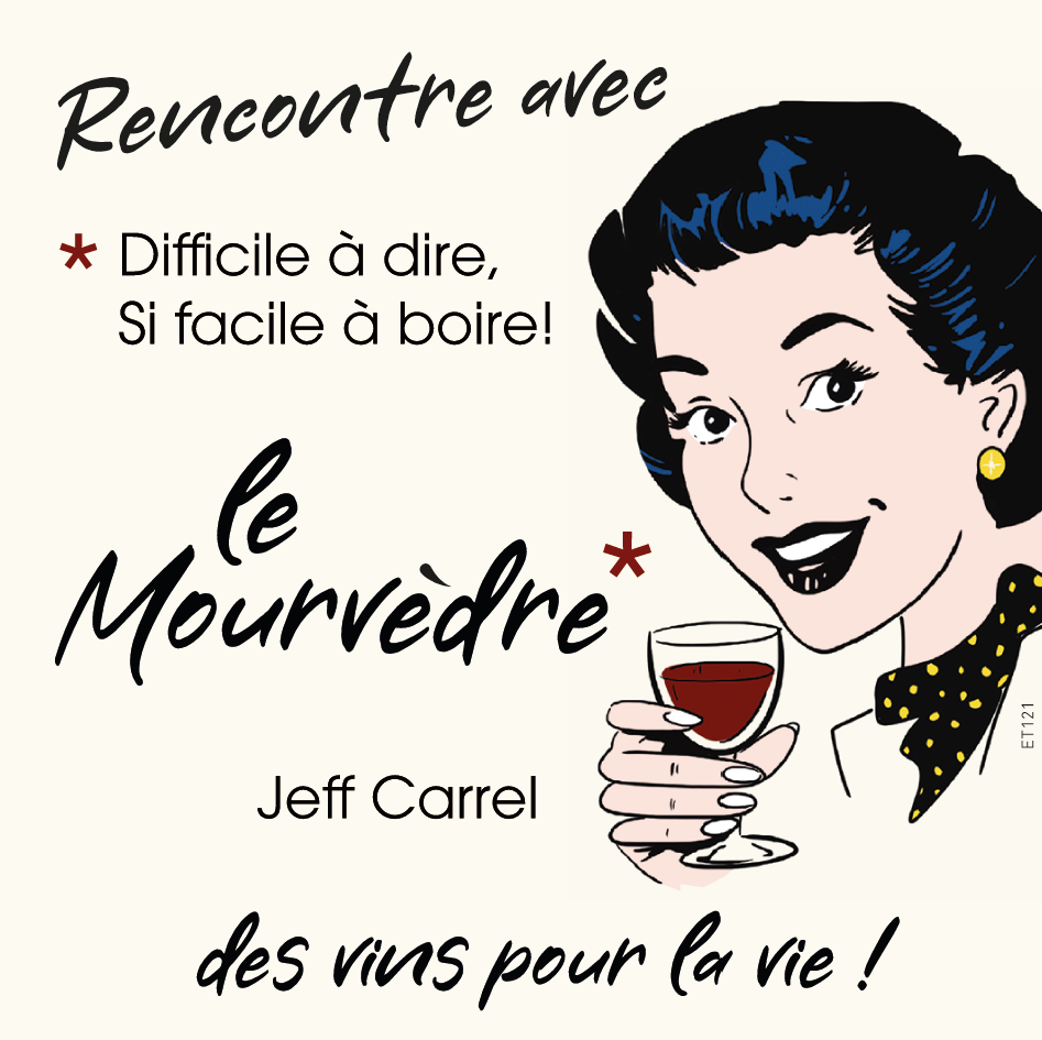 A vue de nez  vin rouge sans soufre by Jeff Carrel Etiquette