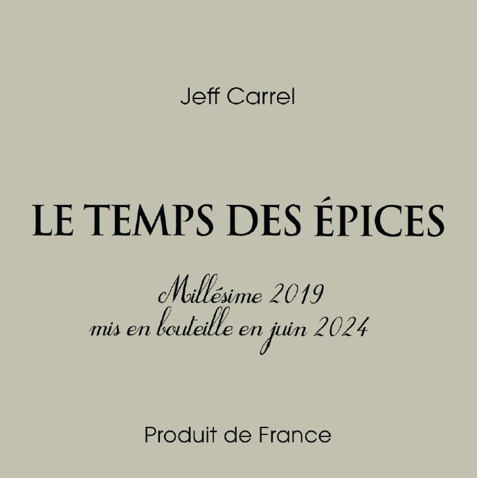 la bette vin Rouge by Jeff Carrel Etiquette