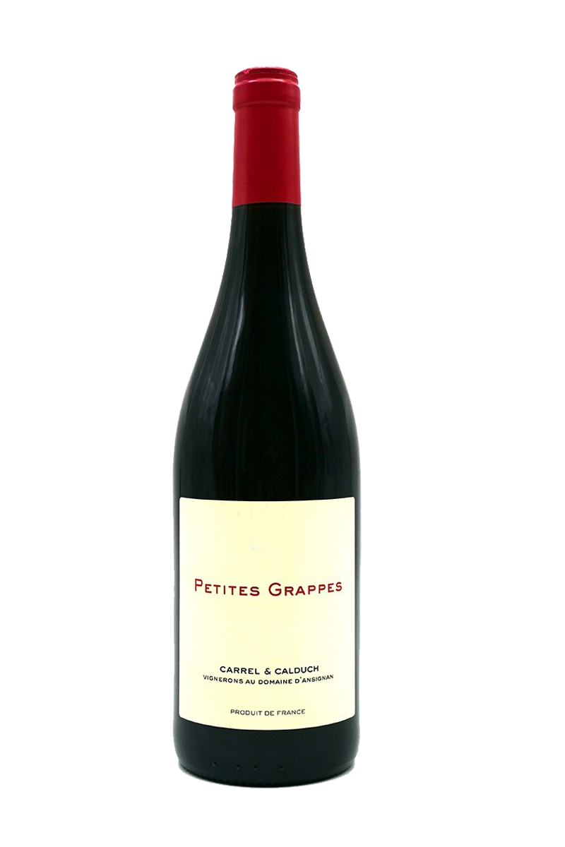 Les petites grappes Bouteille de vin