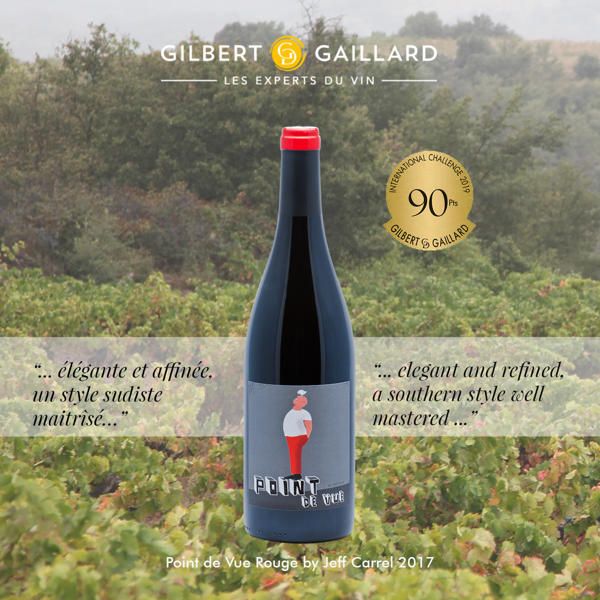 Point de vue by Jeff carrel vin bio gilbert gaillard médaille or