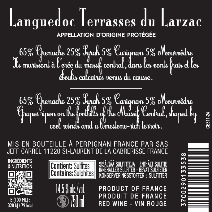 LA BETTE by Jeff Carrel contre Etiquette