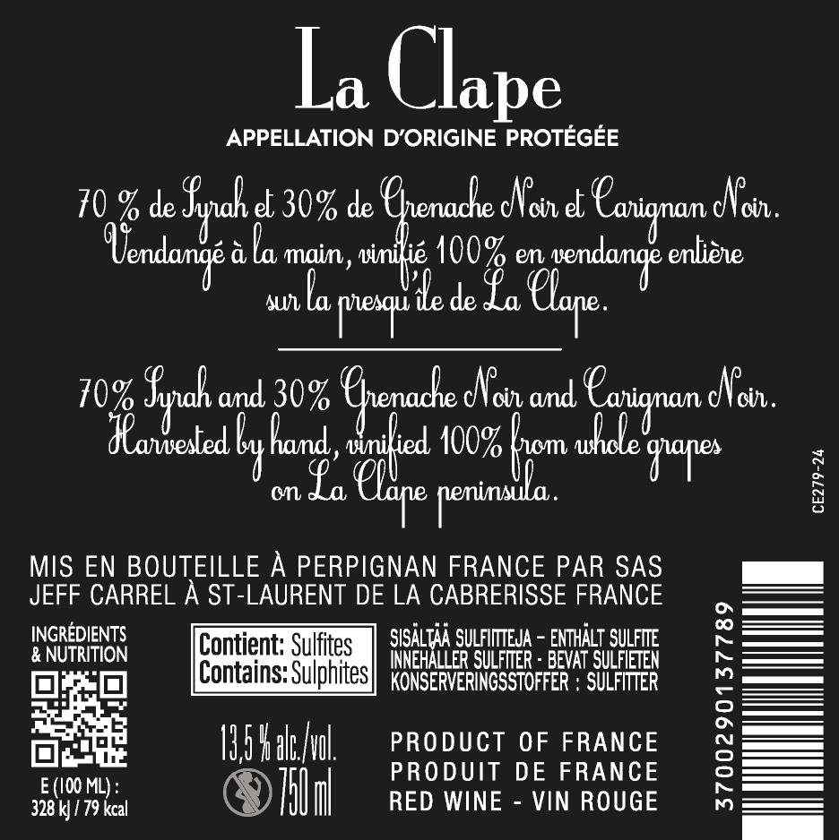 LA BETTE by Jeff Carrel contre Etiquette