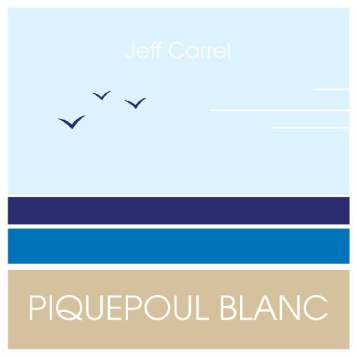 POINT DE VUE vin blanc by Jeff Carrel Etiquette