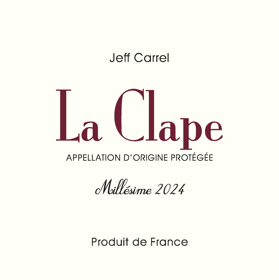 la bette vin Rouge by Jeff Carrel Etiquette