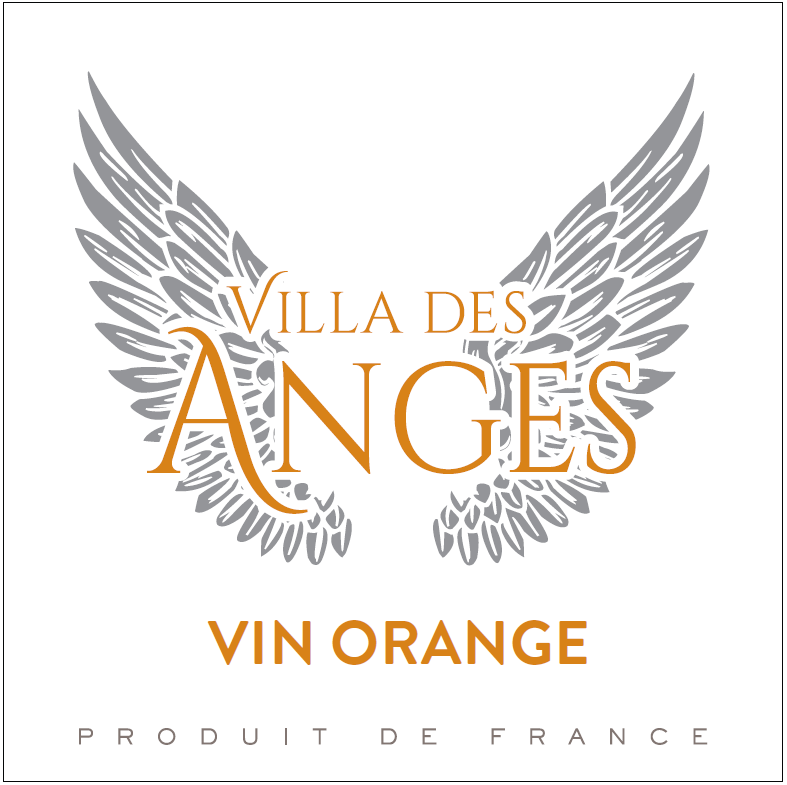 VIN BLANC VILLA DES ANGES by Jeff Carrel Etiquette