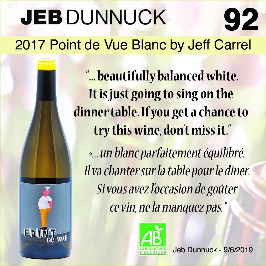 Point de vue by Jeff carrel vin bio 