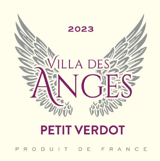 ROUGE villa des anges réserve by Jeff Carrel Etiquette