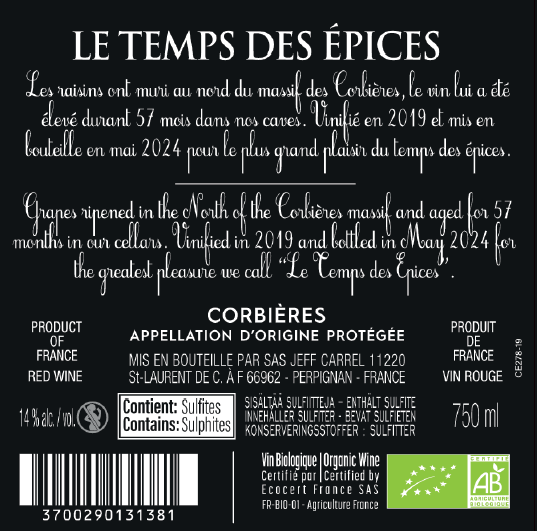 LA BETTE by Jeff Carrel contre Etiquette