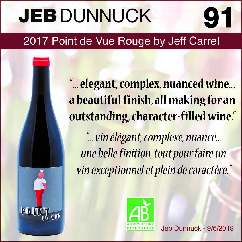 Point de vue by Jeff carrel vin bio 
