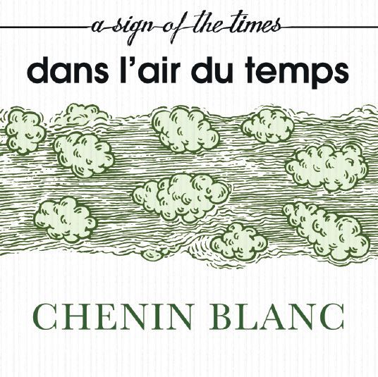 Dans l'air du temps by Jeff Carrel Etiquette